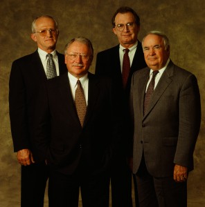 From Left: Dr John Flaxel, Dr. Bruce Spivey, Dr Mike Allen, Dr Reginald Stambaugh